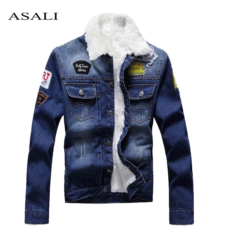 Осень зима Мужская джинсовая куртка 2020 в стиле хип хоп для детей повседневная