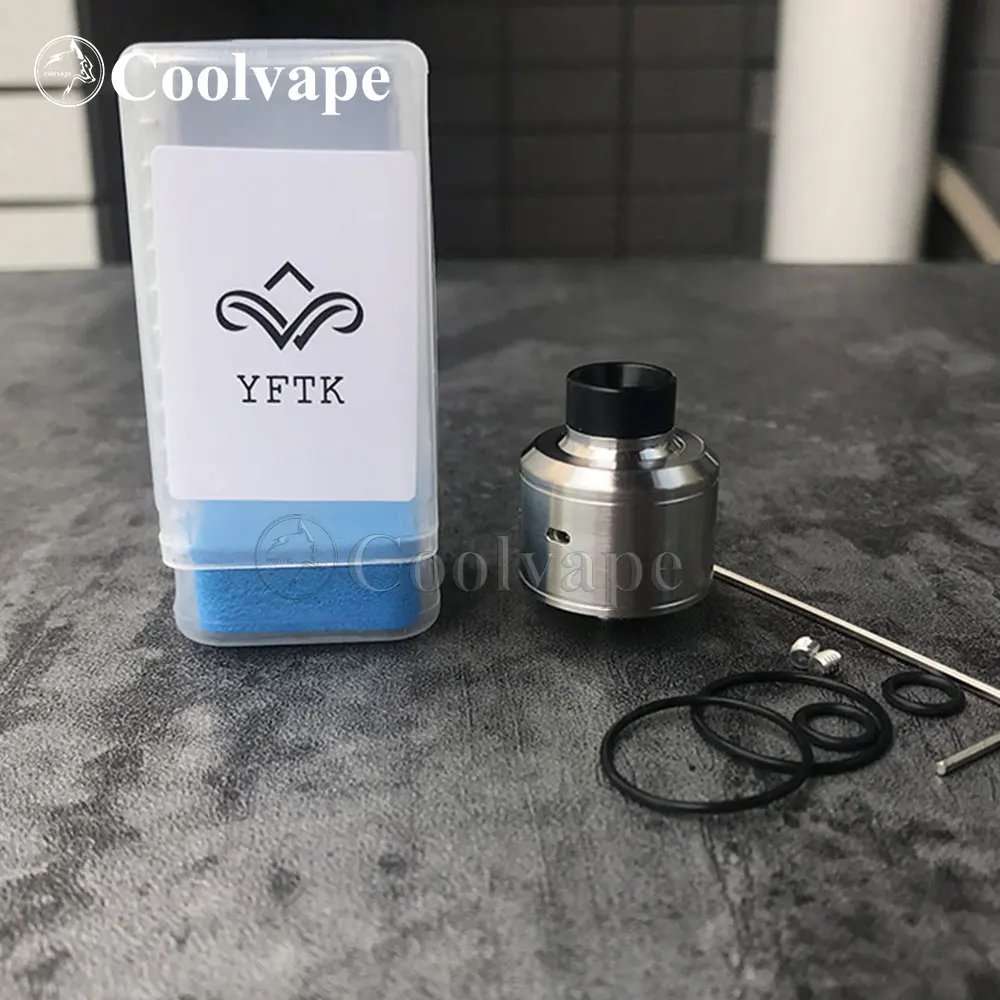 YFTK hadaly цитадела RDA v4 style rda 22 мм перестраиваемый капельный атомайзер для squonk bf mod 510