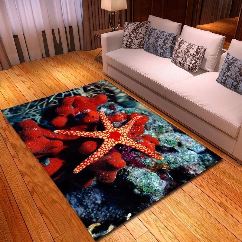 Скандинавский 3D коврик фланелевый мягкие коврики из пены с эффектом памяти