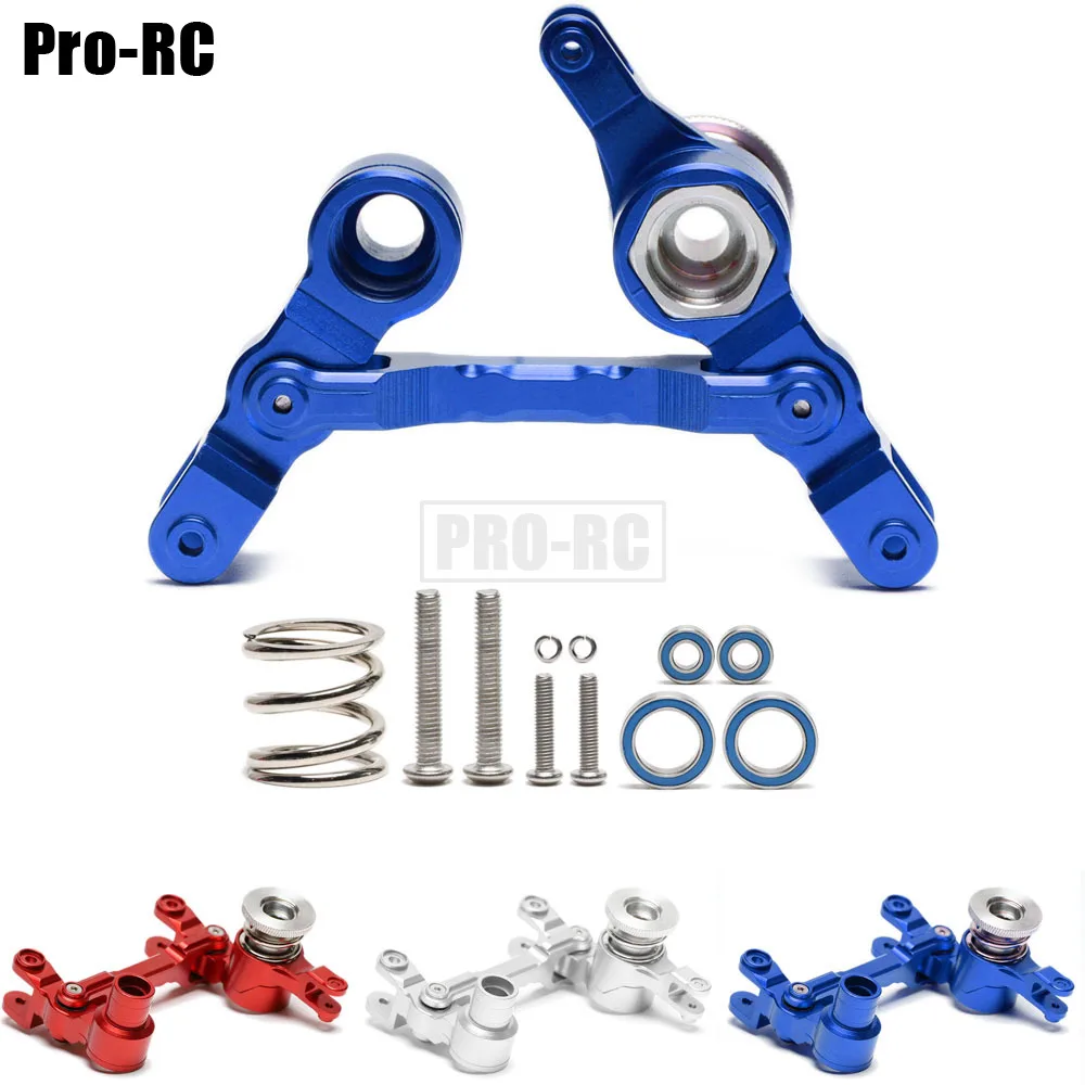 

Alloy Ajustable Steering Assembly Bearings 7746 Upgrade Parts 1Set for RC Crawler Car TRAXXAS 1/5 XMAXX X-MAXX 6S 8S 77086-4