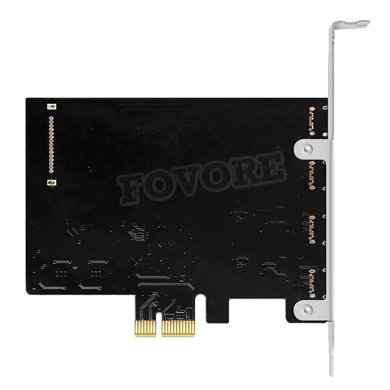 PCI express на 4 порта Type-C USB3.1 Расширительная карта 5 Гбит/с высокоскоростной адаптер