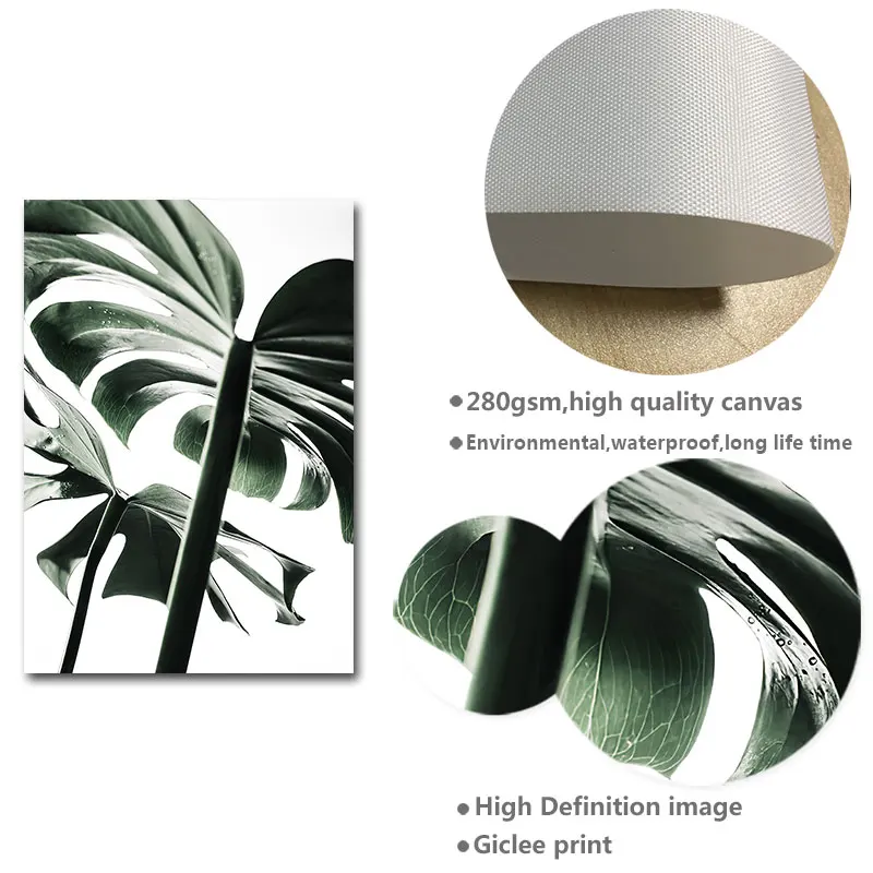 Настенный постер с изображением Льва животных растений | Дом и сад