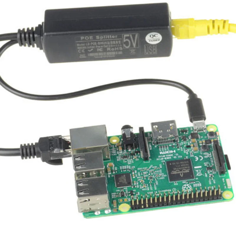 Micro USB Активный сплиттер PoE Power Over Ethernet 48 В до 5 2 а адаптер 10 Вт | Безопасность и