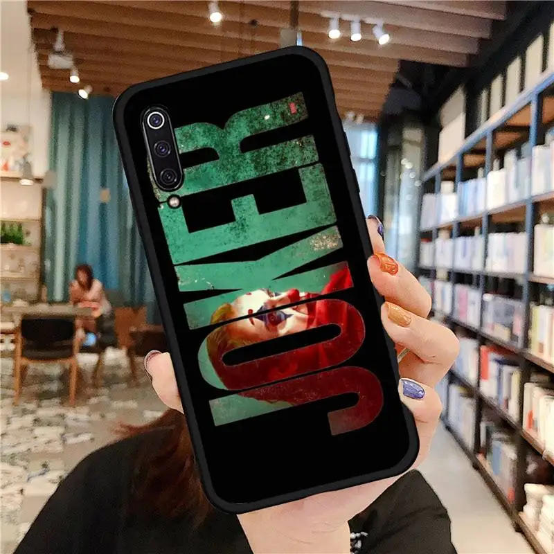 

Horror Joker movie Phone Case For Xiaomi Redmi 7 9t 9se k20 mi8 max3 lite 9 note 8 9s 10 pro