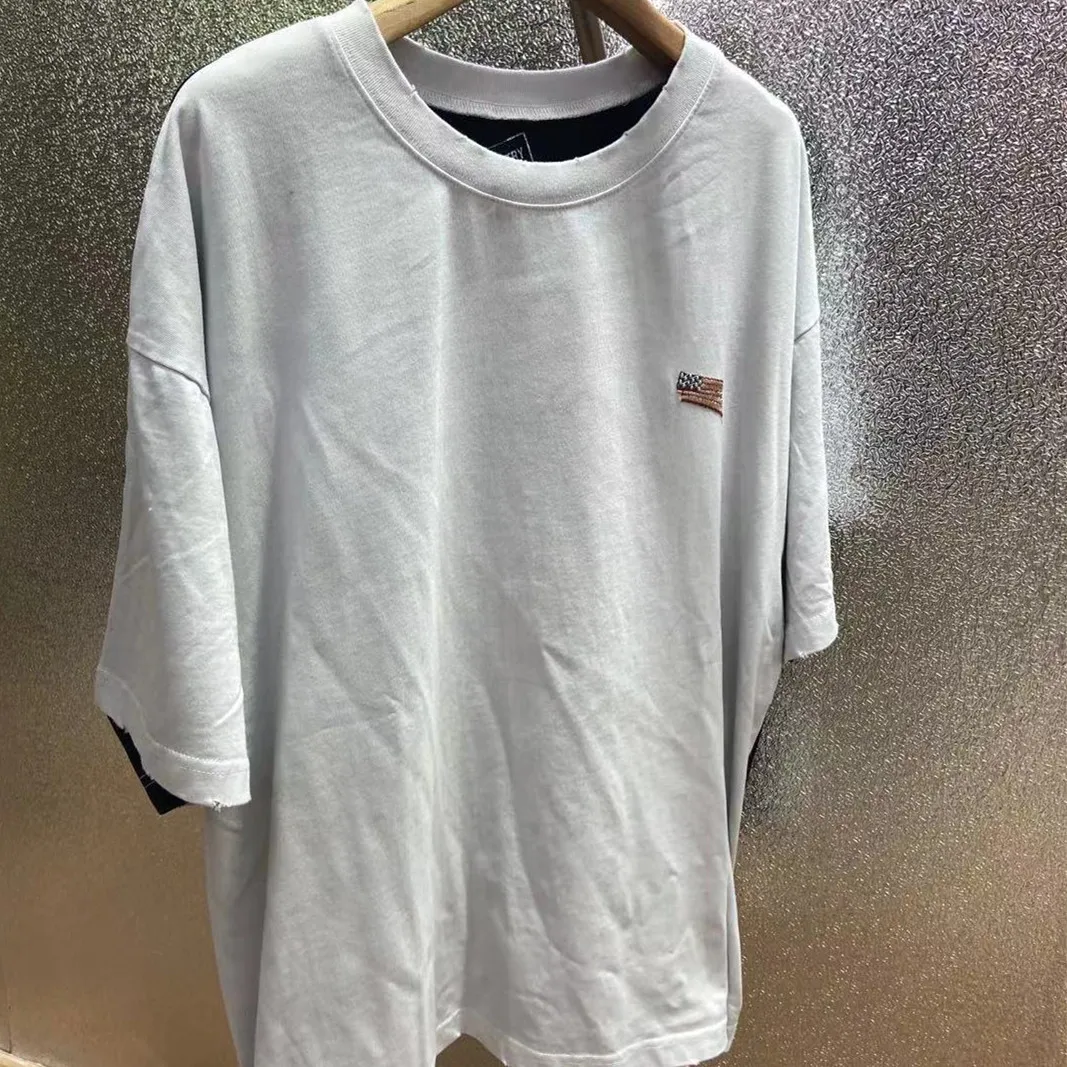 

Хлопковые топы с принтом скелета KAPITAL, Винтажные Футболки с эффектом потертости, уличная одежда, футболка для мужчин, кроп-топ Y2k, женская фут...