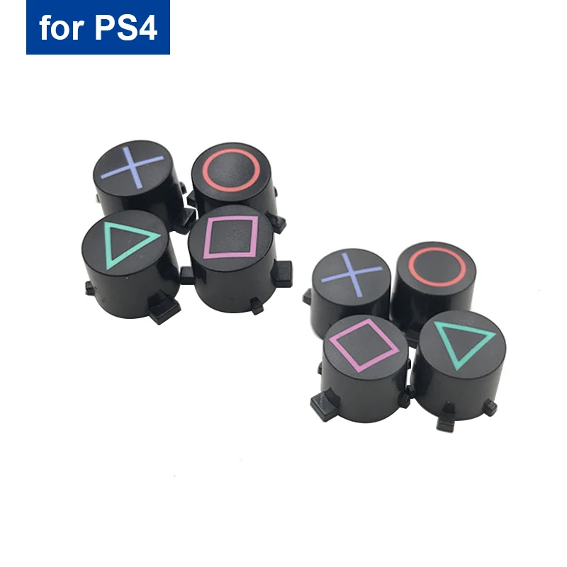 10 комплектов запасные части для контроллеров Sony Playstation Dualshock 4 3 DS4 PS3 PS4 круглые