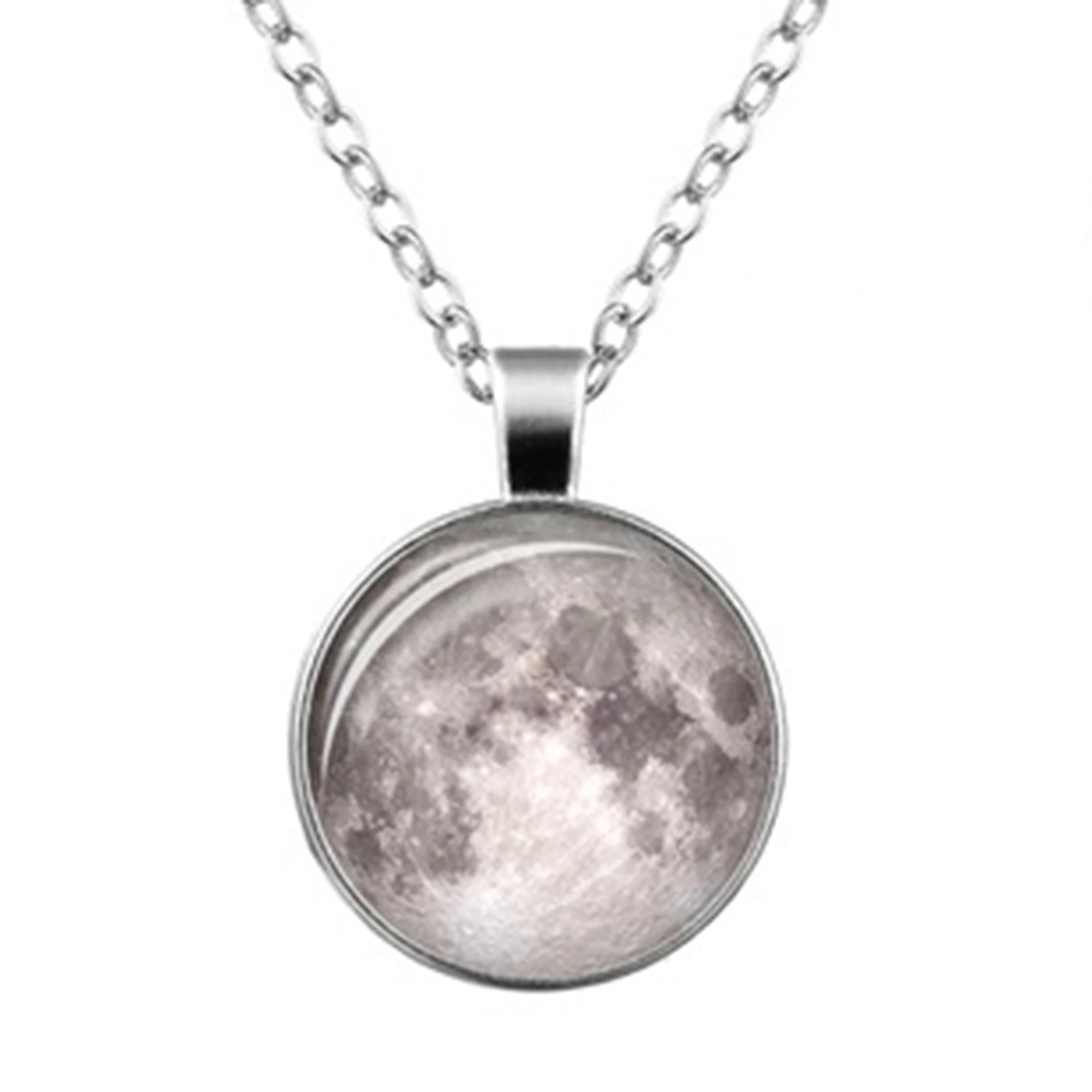 BTWGLFashion Женская круглая стеклянная флуоресцентная светящаяся в темноте Длинная