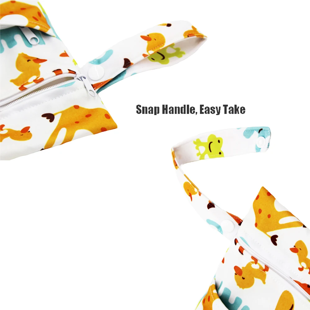 1 шт./лот двойные карманы Водонепроницаемые многофункциональные пеленки