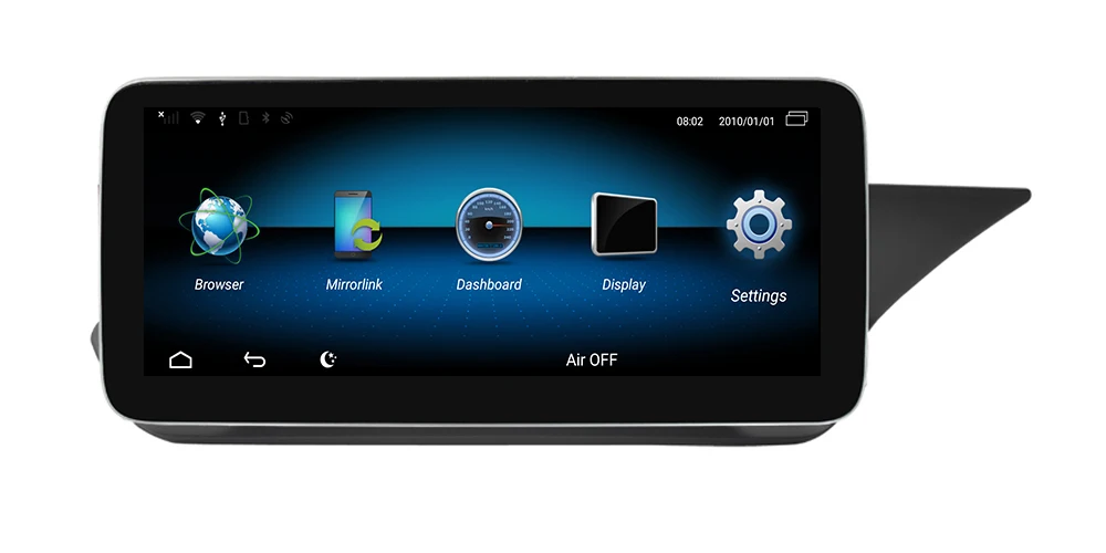 Мультимедийный проигрыватель на Android 10 экран 25 дюйма 8 ядер ГБ ОЗУ радио GPS