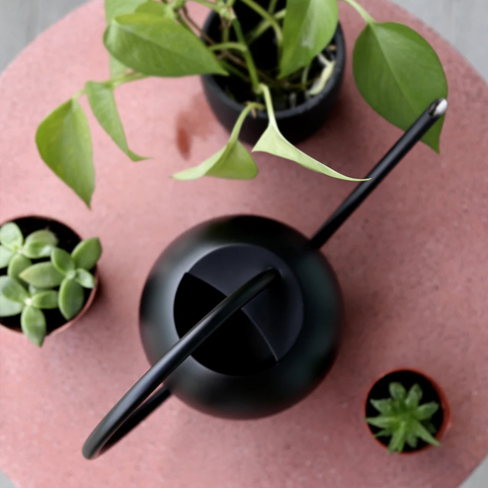 

Watering Can Kettle Plant Pot Sprinkler Interior Garden Household Spherical Proboscis Home For Garden Watering Metal Sprinklers