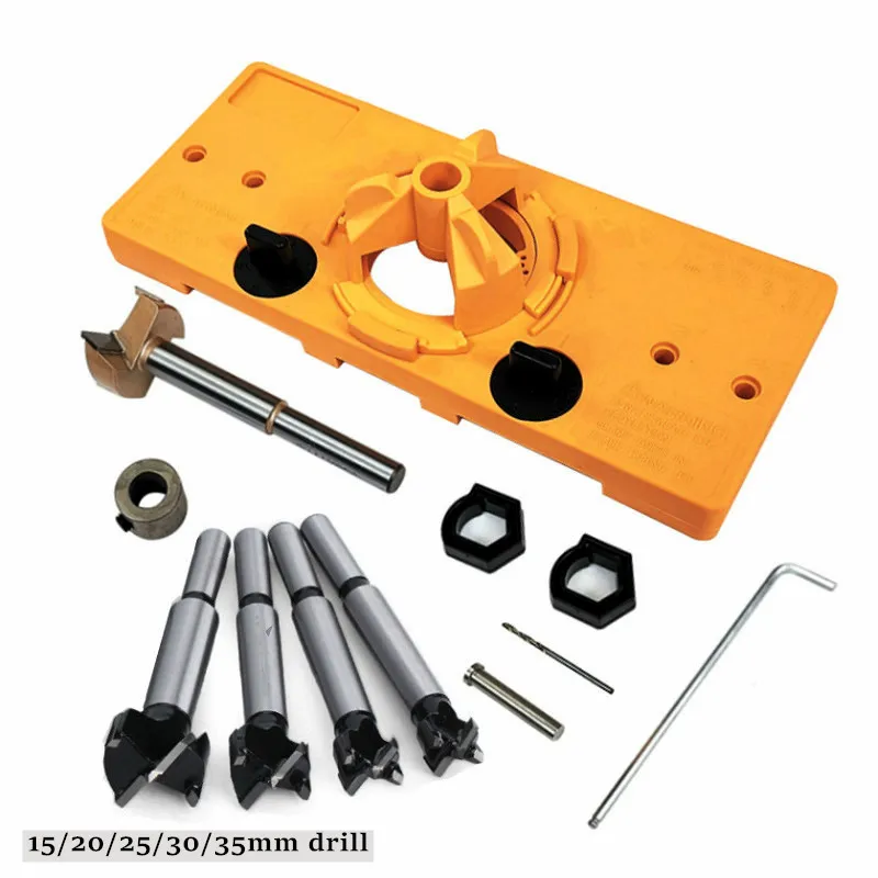 

Направляющая для сверления отверстий Forstner, стакан с шарнирами 15-35 мм, для резки дерева, столярных работ