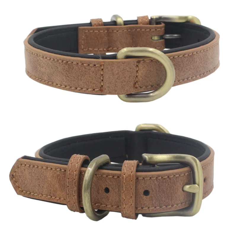 Ошейник для домашних животных из микрофибры износостойкий D-образный ошейник с