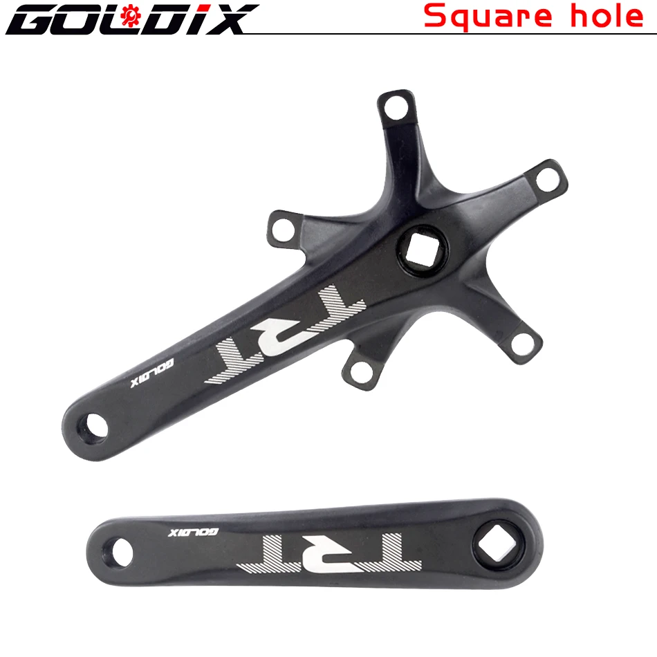 

GOLDIX Road bike crankset 170mm square hole crank