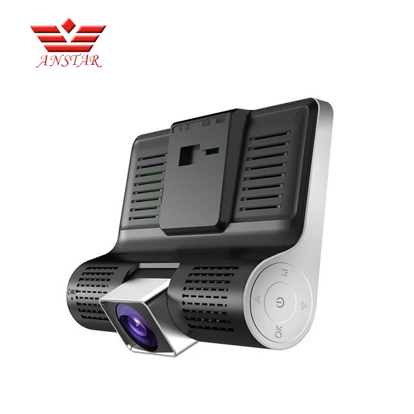 

ANSTAR 4.0" Car DVR Camera Dual Lens with Rearview Registrar Three Camera Night Vision Car DVRS Video Dash Cam Camcorder