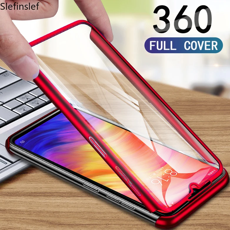 Чехол с полным покрытием 360 градусов для Redmi Note 8 7 6 5 4 Pro 7A 6A 5A 4A 4X чехол Xiaomi Mi 9 SE CC9 CC9E