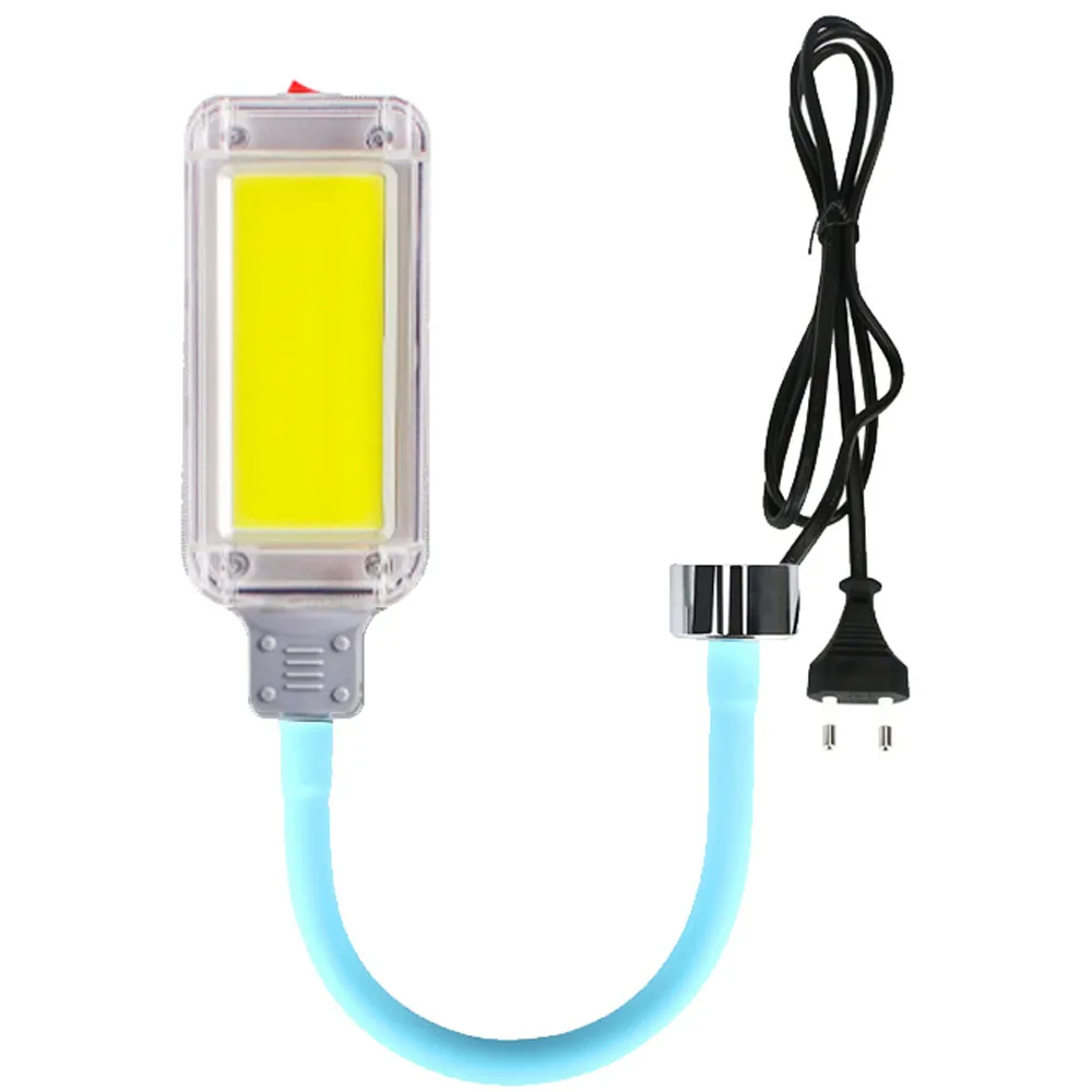 

1000LM Emergency Flashlight 220V 110V COB SMD LED Work Light Magnet Inspection Lamp 45W Ultra Bright Handheld Car Repair Torch