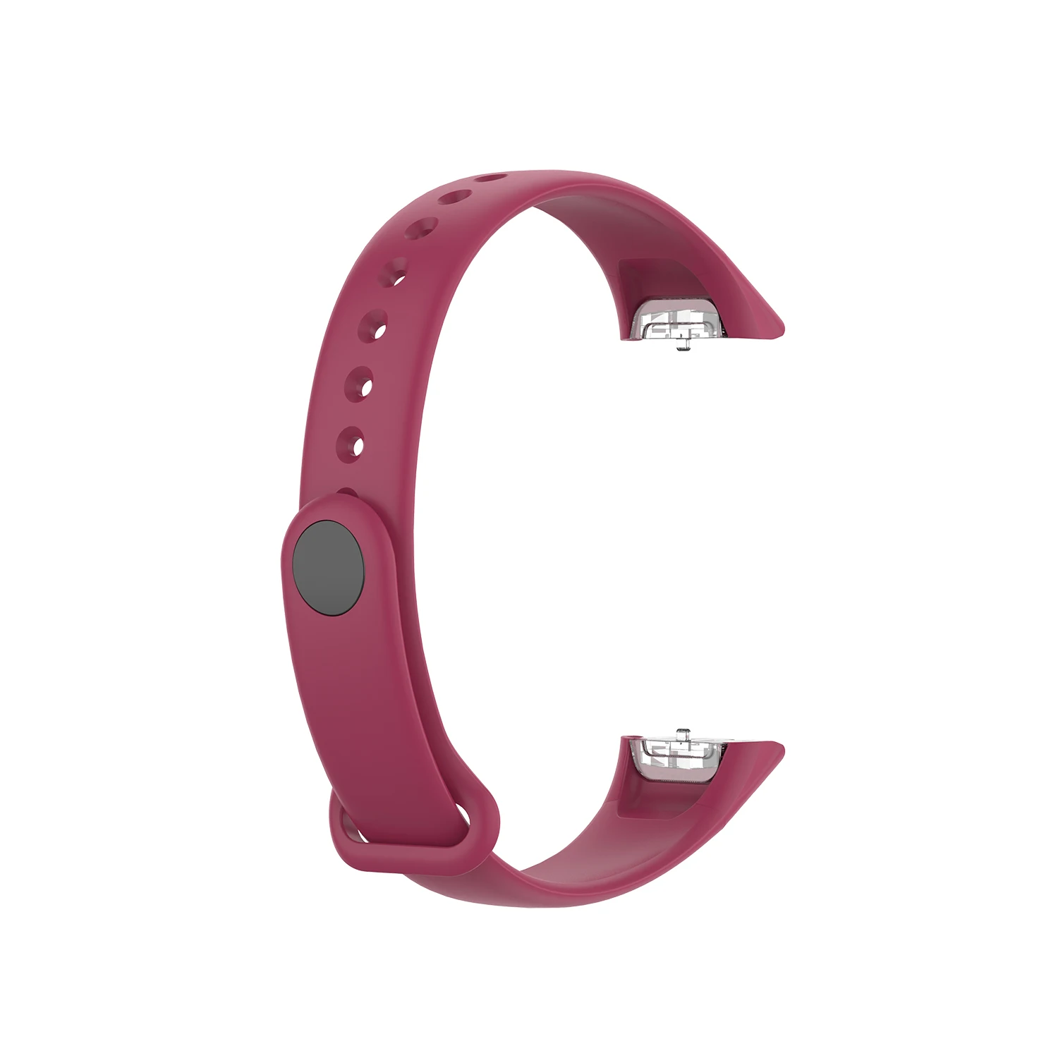 Red wine Новые силиконовые спортивные часы ремешок на запястье ремешок для samsung Galaxy Fit SM-R370 смарт-браслет Ремешки для наручных часов аксессуары - Цвет ремешка: Red wine