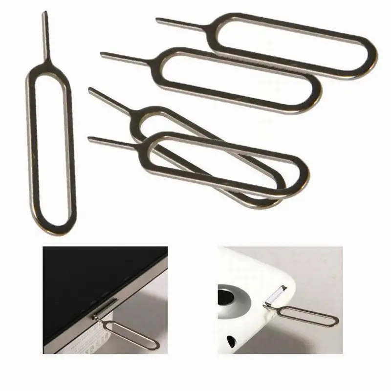 5000 шт./лот Открыватель для SIM карты держатель лотка выдвижной ключ металлический