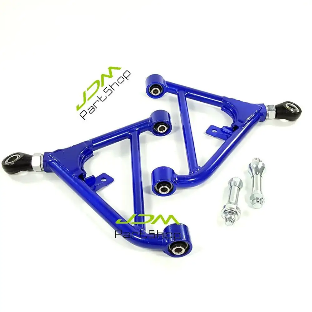 Синий сзади регулируемая JDM версия 2 нижних Управление Arm подвеска оружия для Nissan