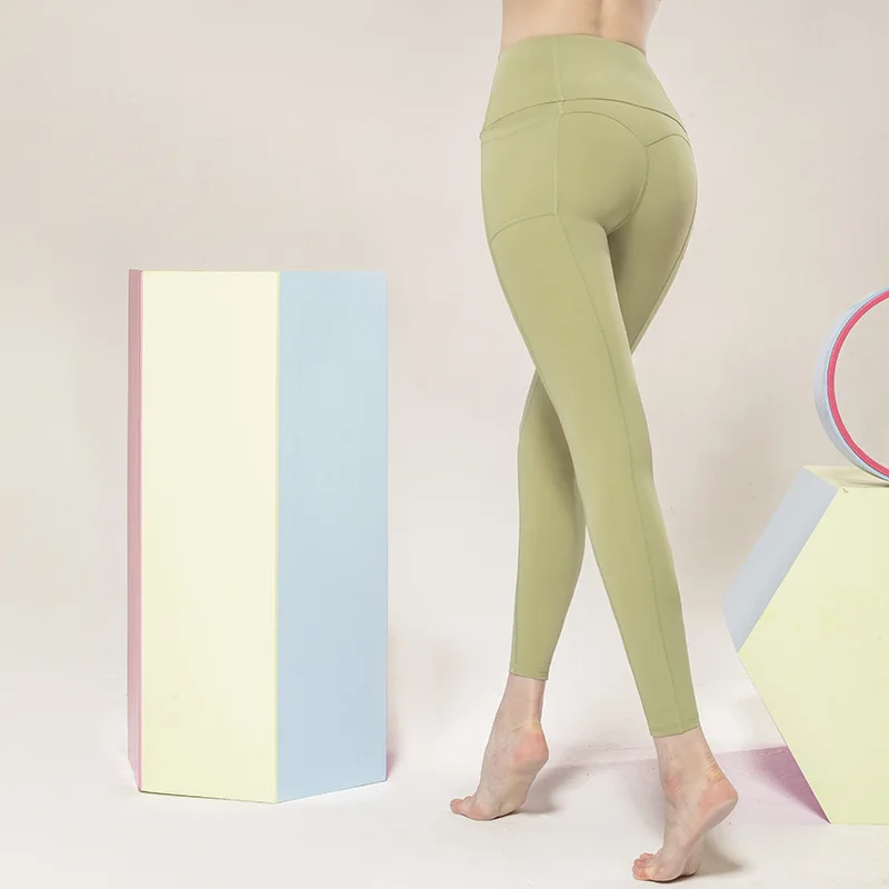 

women Bag high waist seamless Compression Leggings yoga pants
