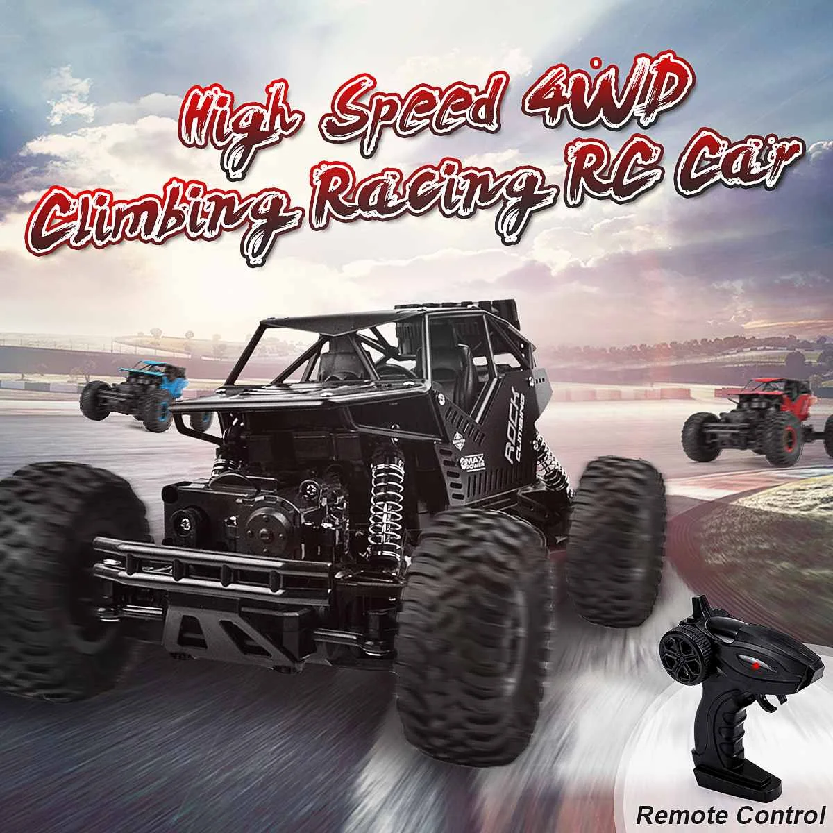 4WD электрический RC автомобиль Рок Гусеничный пульт дистанционного управления игрушки автомобили на радиоуправлении led 4x4 привод внедорожные Игрушки для мальчиков Детский подарок