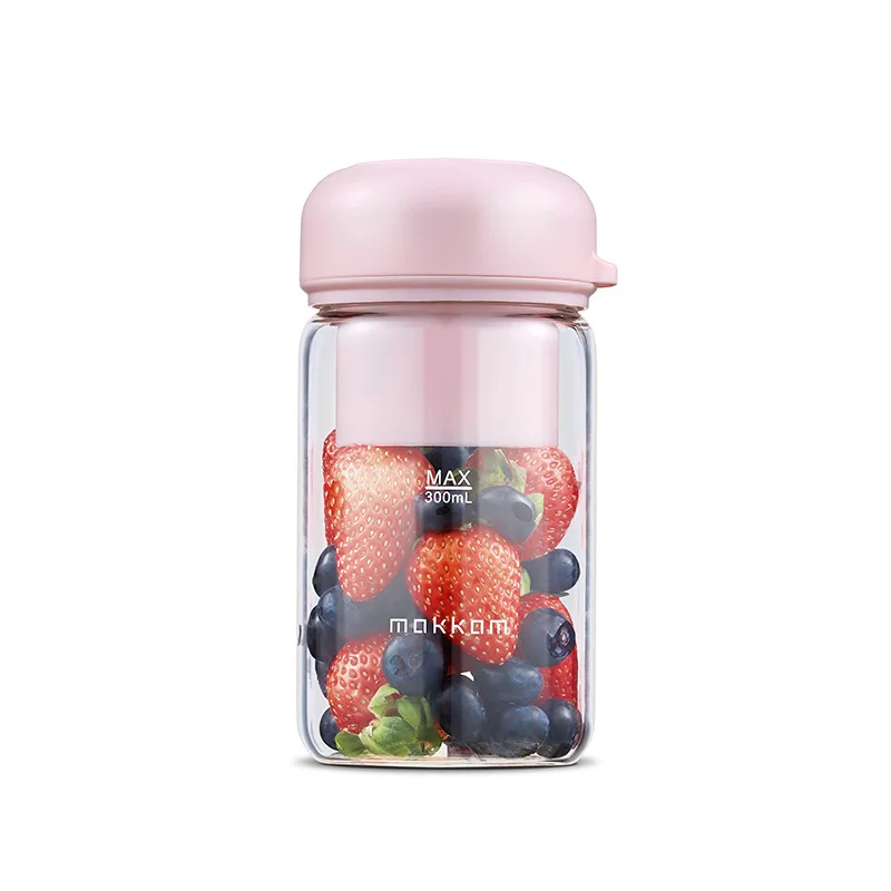 

300ML Mokkom Juice Cup Portable Outdoor Juice Maker 1200mAh Rechargeable Battery Mini Fruit Blender Handhold Mixer