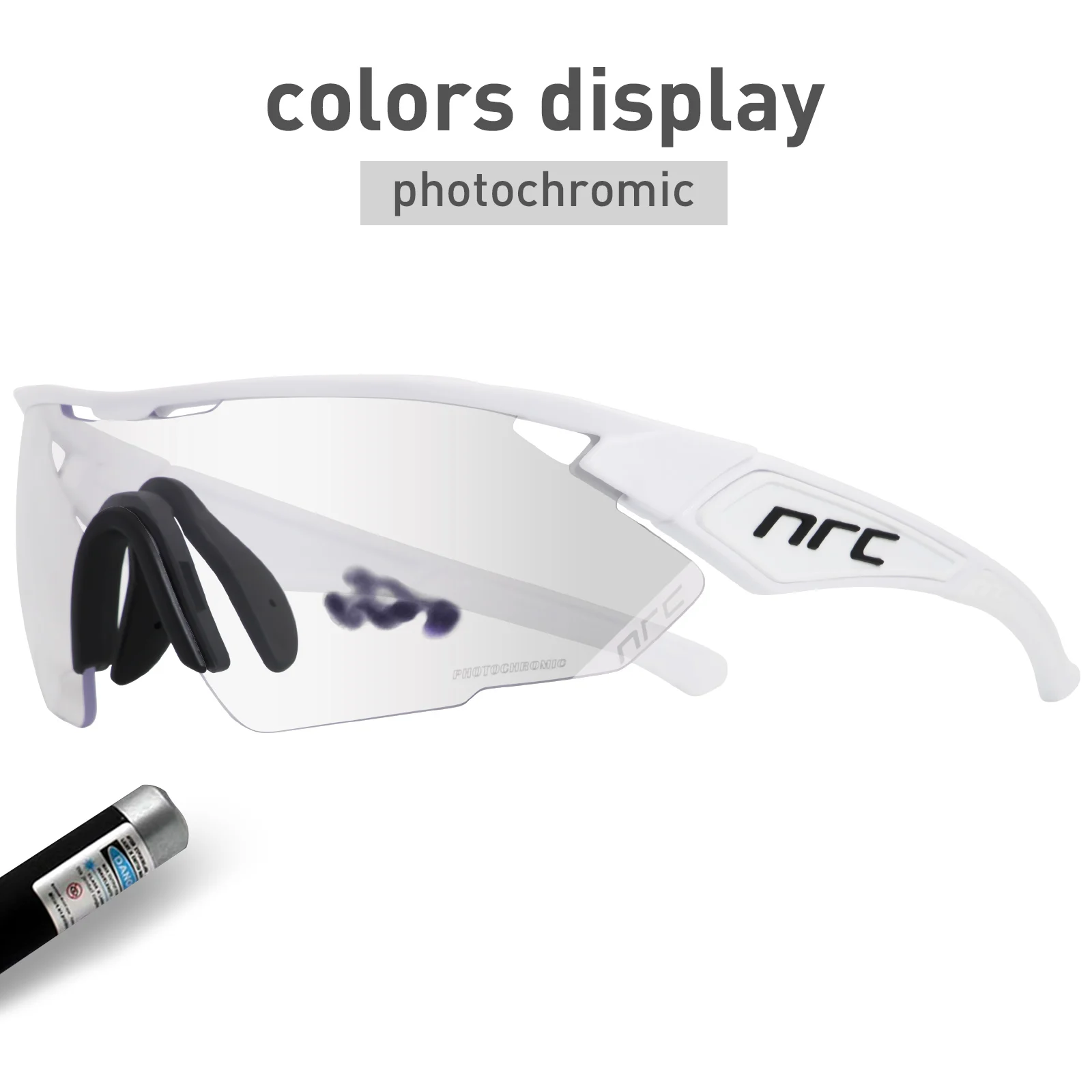Велосипедные очки NRC фотохромные для горных велосипедов спортивные