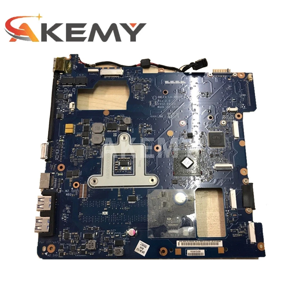 

JIANSU For Samsung NP355V5C Laptop motherboard QMLE4 LA-8864P REV:2.0 motherboard 100% tested fully work