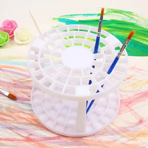 49 отверстий съемная пластиковая ручка маркеры цветные карандаши Кисти держатель Подставка для хранения Органайзер для школы дома путешествия