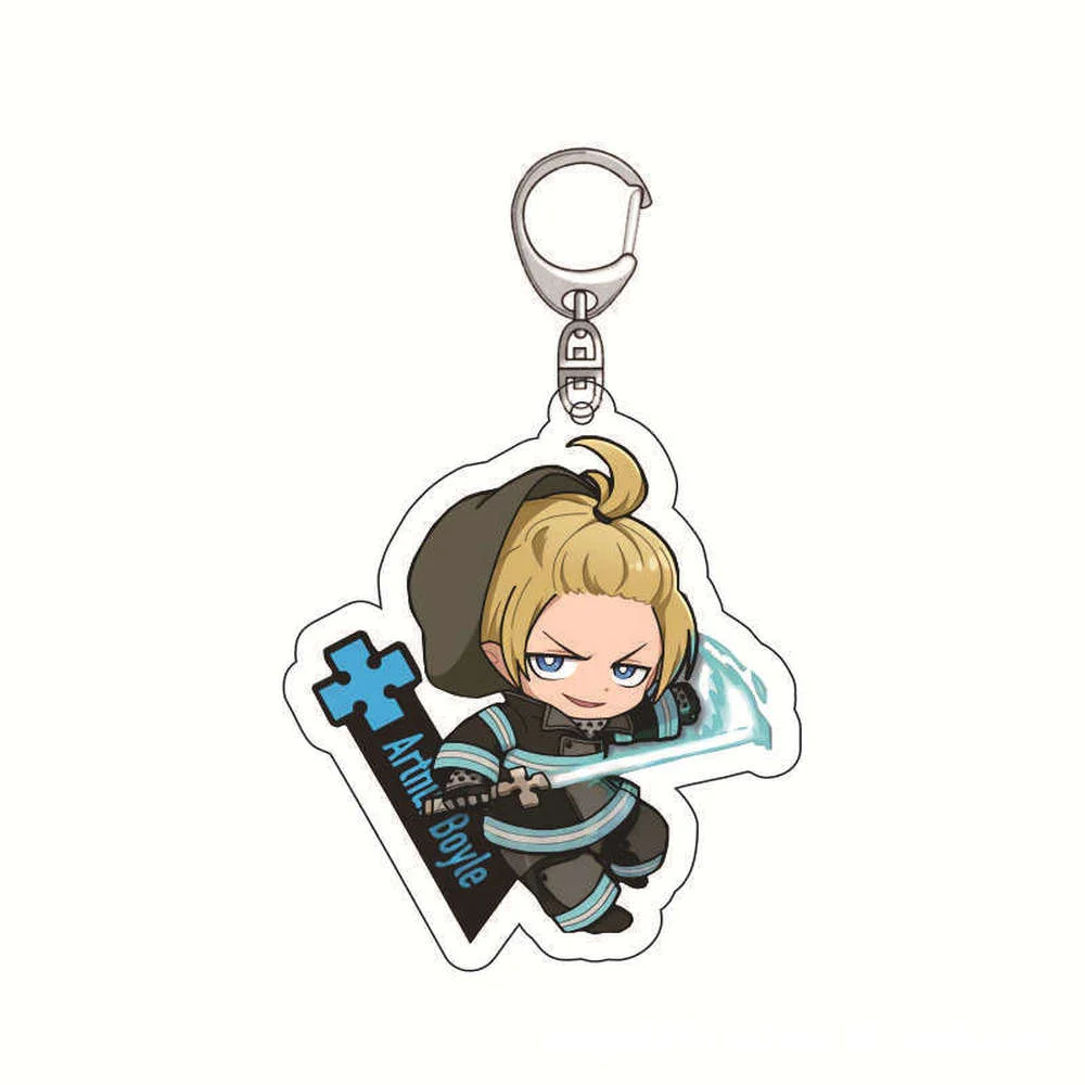 Акриловый брелок Fire Force для фанатов коллекция аниме игровые фигурки Nanami ChiaKi Nagito