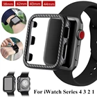 Чехол Duoteng карбоновый для apple watch 5 4 3 2 1 40444238 мм, пластиковый чехол для iwatch series 54321, защита Бампера