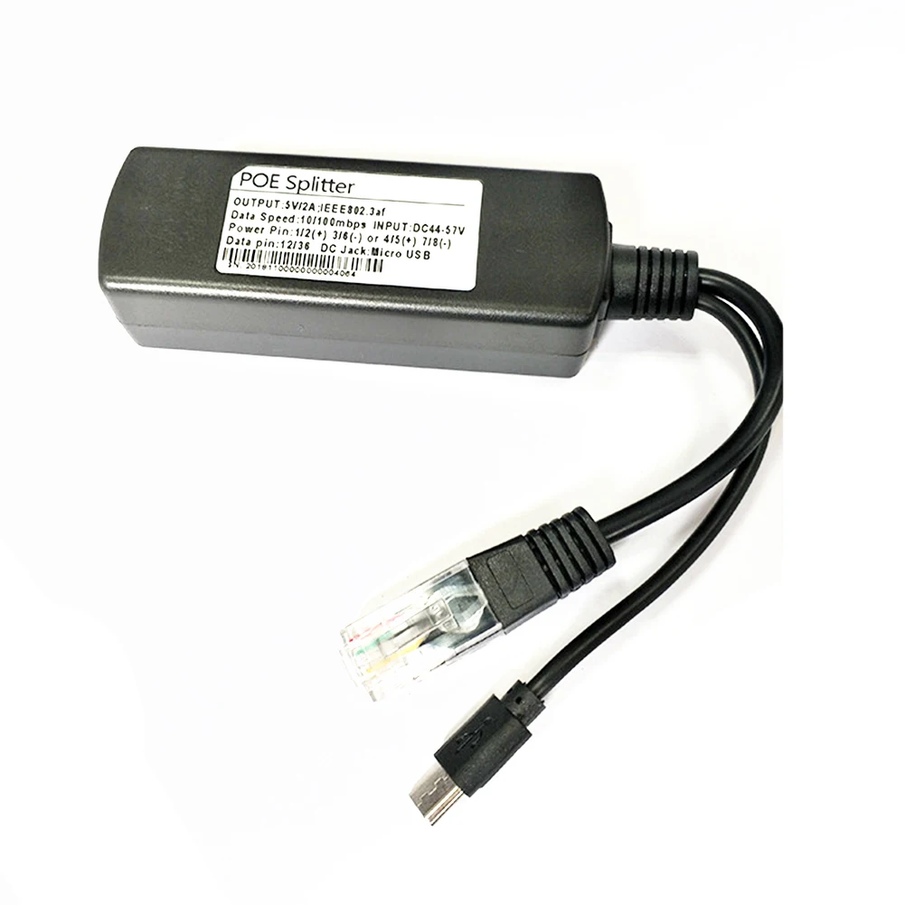 Ip-камера POE сплиттер изолированный модуль прочный микро-usb-штекер сепаратор