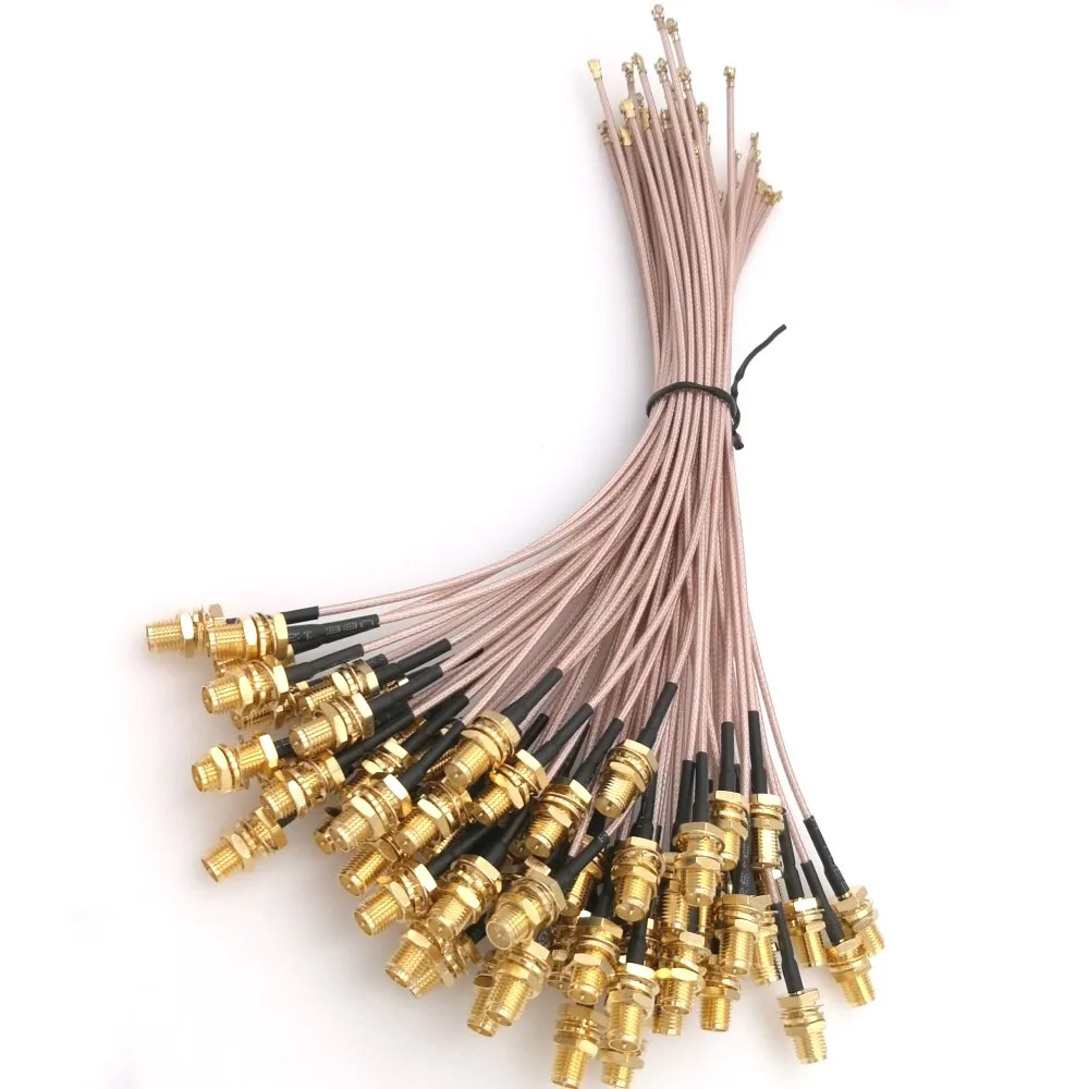 Коаксиальный адаптер в сборе Женский до uFL/u.FL/IPX/IPEX РЧ RG178 Pigtail 8 &quot20 см 25 10 1 шт. |