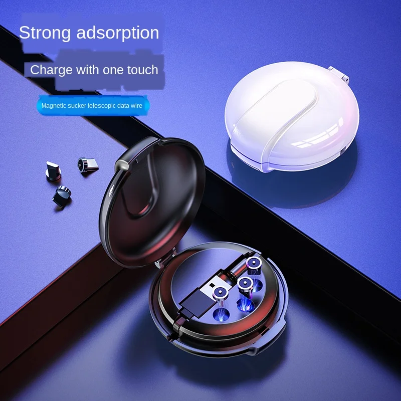 Прямая поставка с фабрики Магнитный зарядный кабель для Apple an Zhuo Type c выдвижной