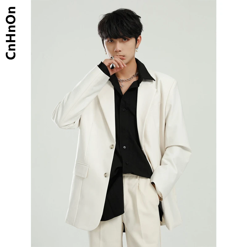 

New spring products Korean style fashion single-breasted solid color casual suit jacket men M5-AM-9608