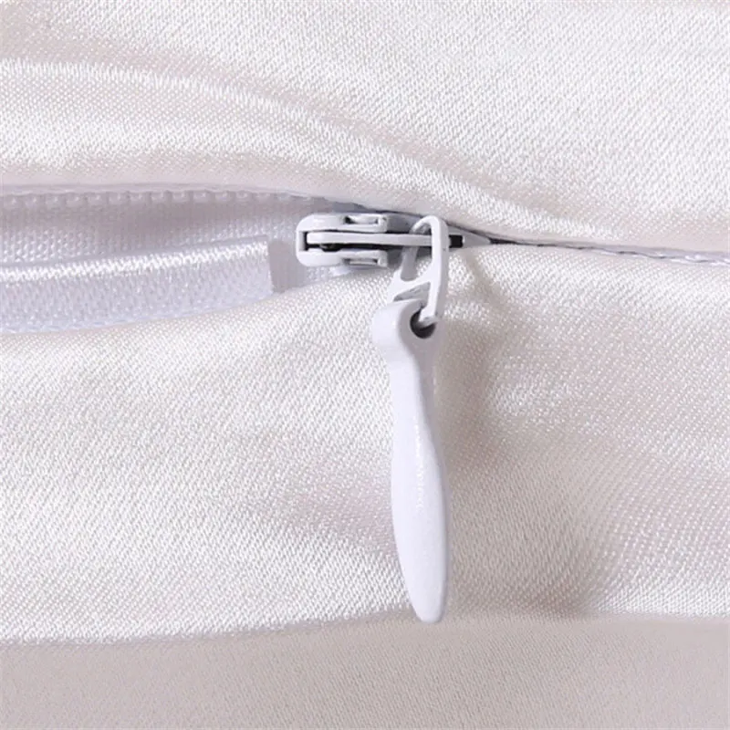 100% двуспальная стандартная сатиновая шелковая Мягкая Наволочка тутового