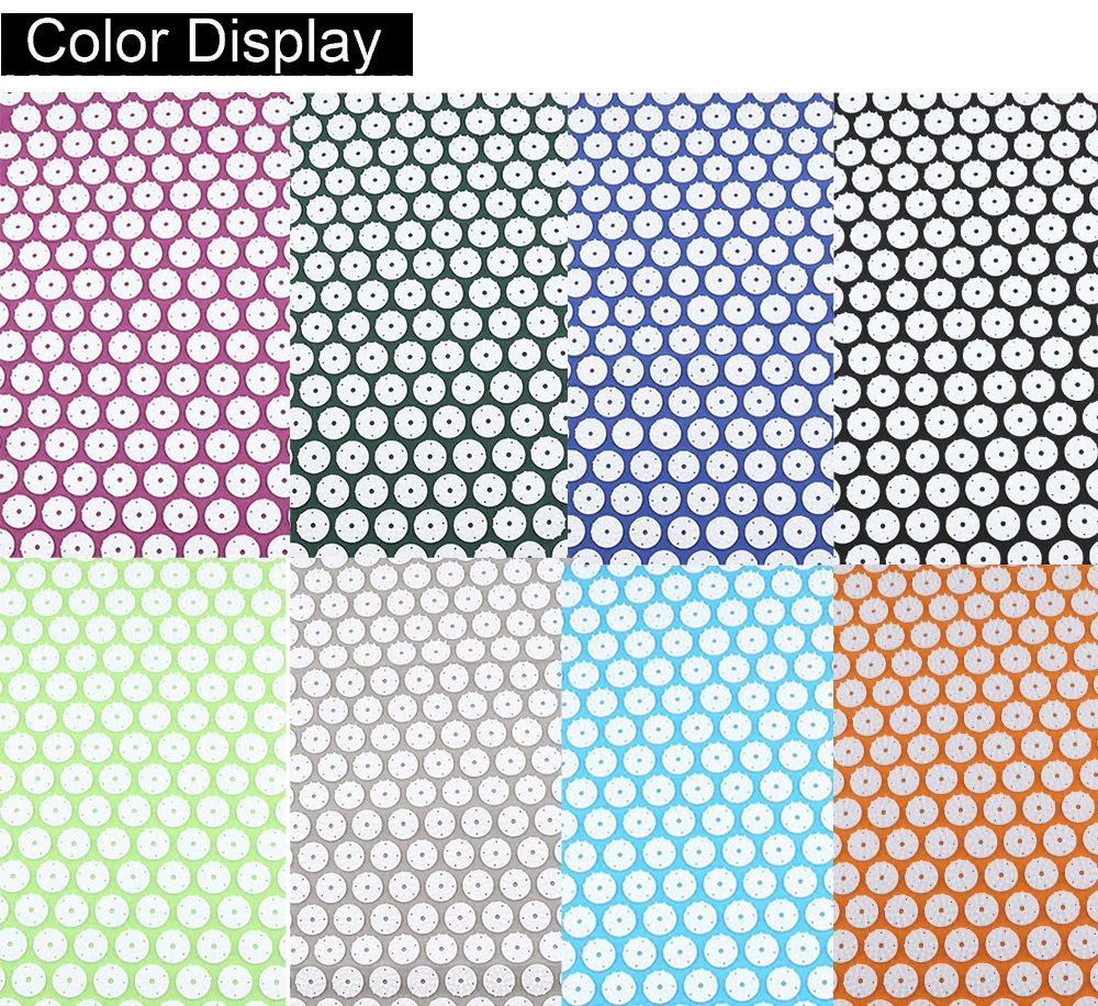 Коврик и подушка для акупрессуры массажер шеи спины ног от боли стресса | Спорт