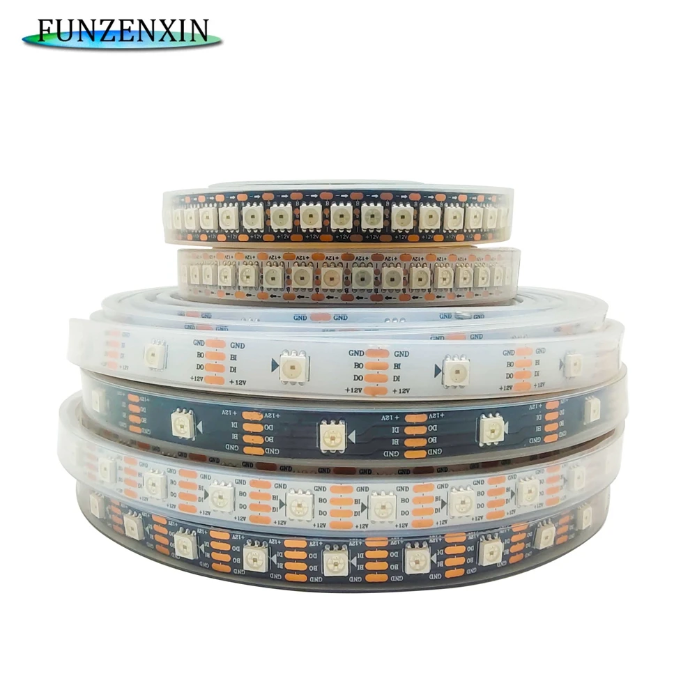 DC12V WS2815 (WS2812b WS2813 upgrade) FuII цветная умная Светодиодная лента светильник ная адресная