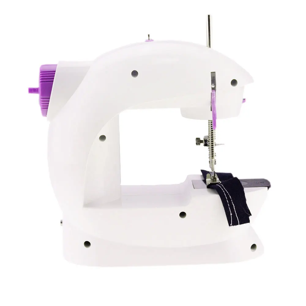 1pc Electric Mini Sewing Machine For Home Hand To Sew 220V Speed Adjustment With Light Handheld | Дом и сад