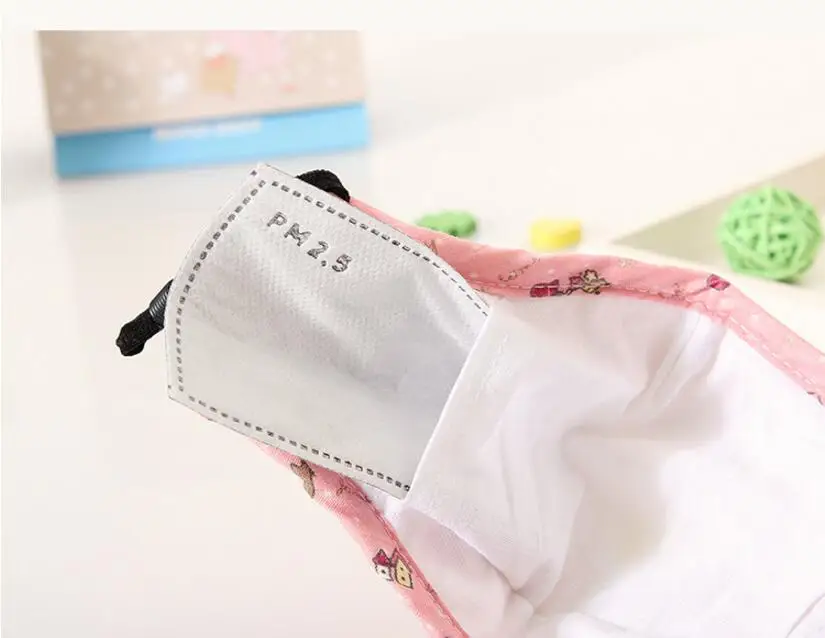 Детская противопыльная маска многоразовая с дыхательным клапаном