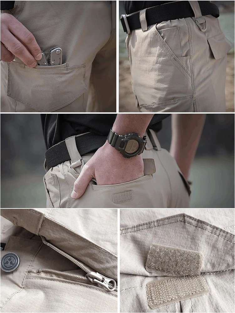 Брюки-карго MEGE мужские быстросохнущие брендовые тактические дышащие армейские