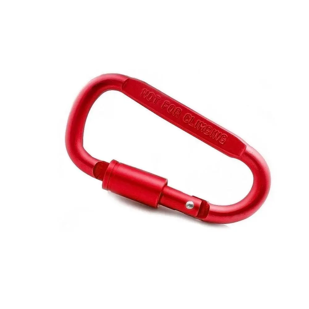 Открытый карабин скалолазание 8 см замок Тип D Quickdraw Карабин Пряжка висячая