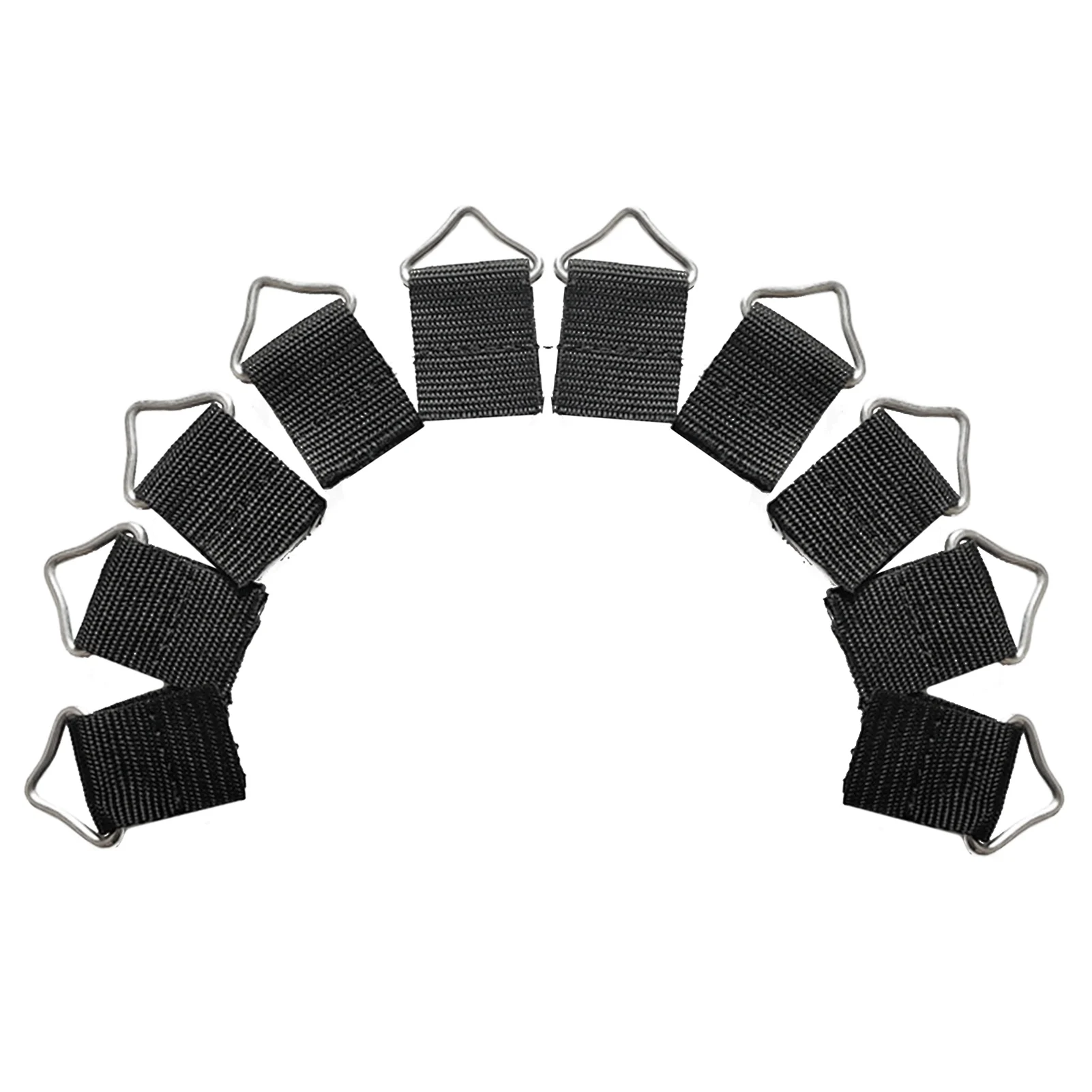 

10 шт./набор, треугольные кольца-пряжки из нержавеющей стали, 38 мм