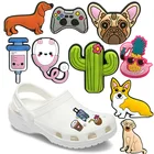 Подвески для обуви из ПВХ в виде стетоскопа, 1 шт.