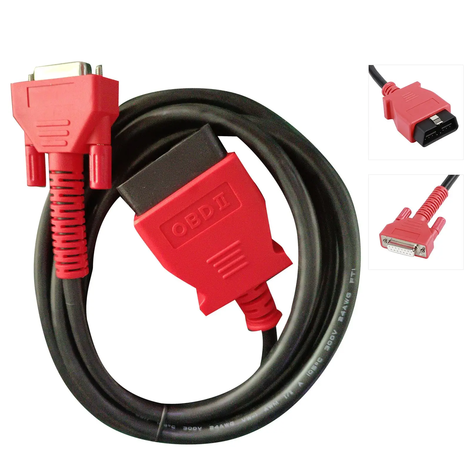 

Free Shipping OBD2 Test Data Cable Scanner Main Test Data Cable OBD2 Cord Replacment Fit For Autel MaxiSys MS905 MS908