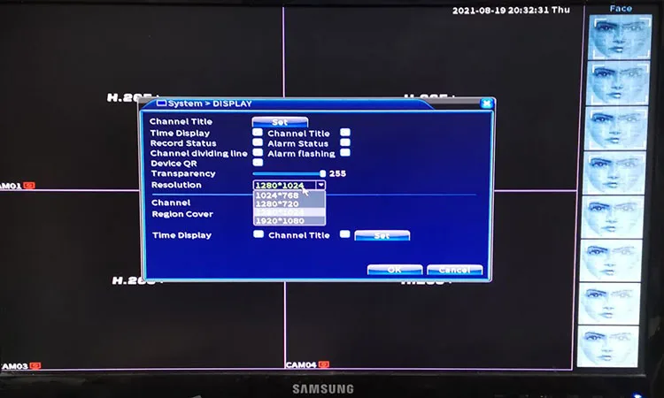 Бесплатная доставка система видеонаблюдния H.265 4CH 5M-N 4MP 1080P NVR DVR плата с VGA
