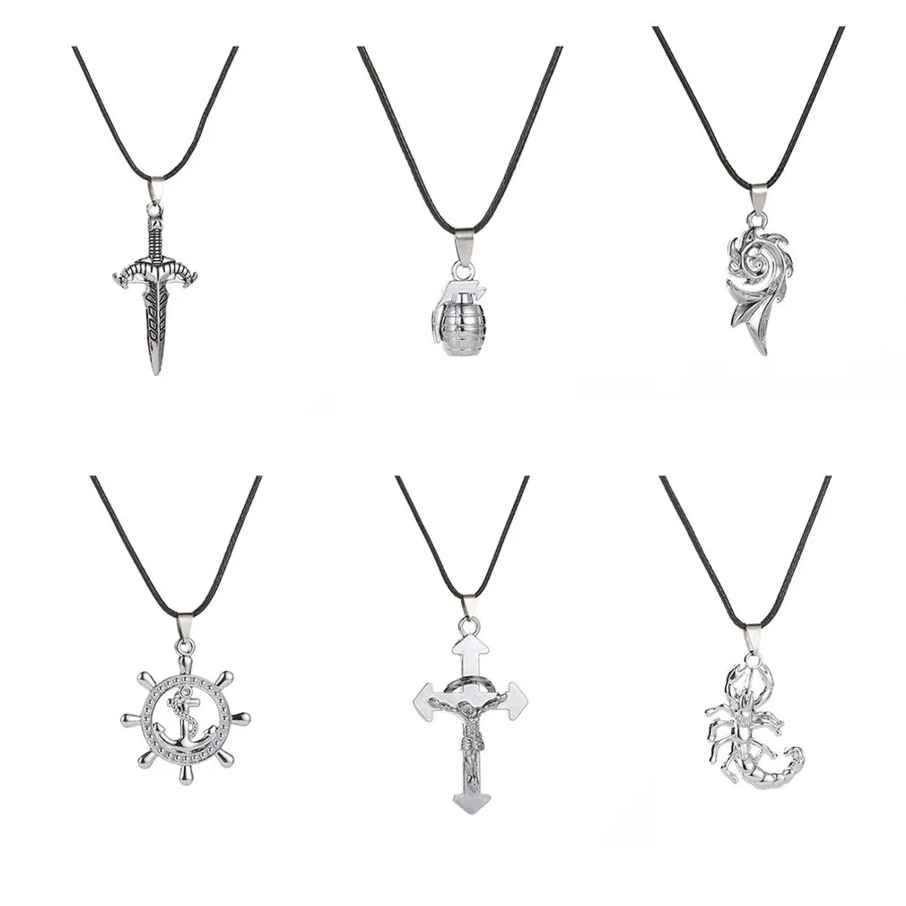 Ретро короткая цепочка на ключицы ожерелье для мужчин женщин жизни Дерево