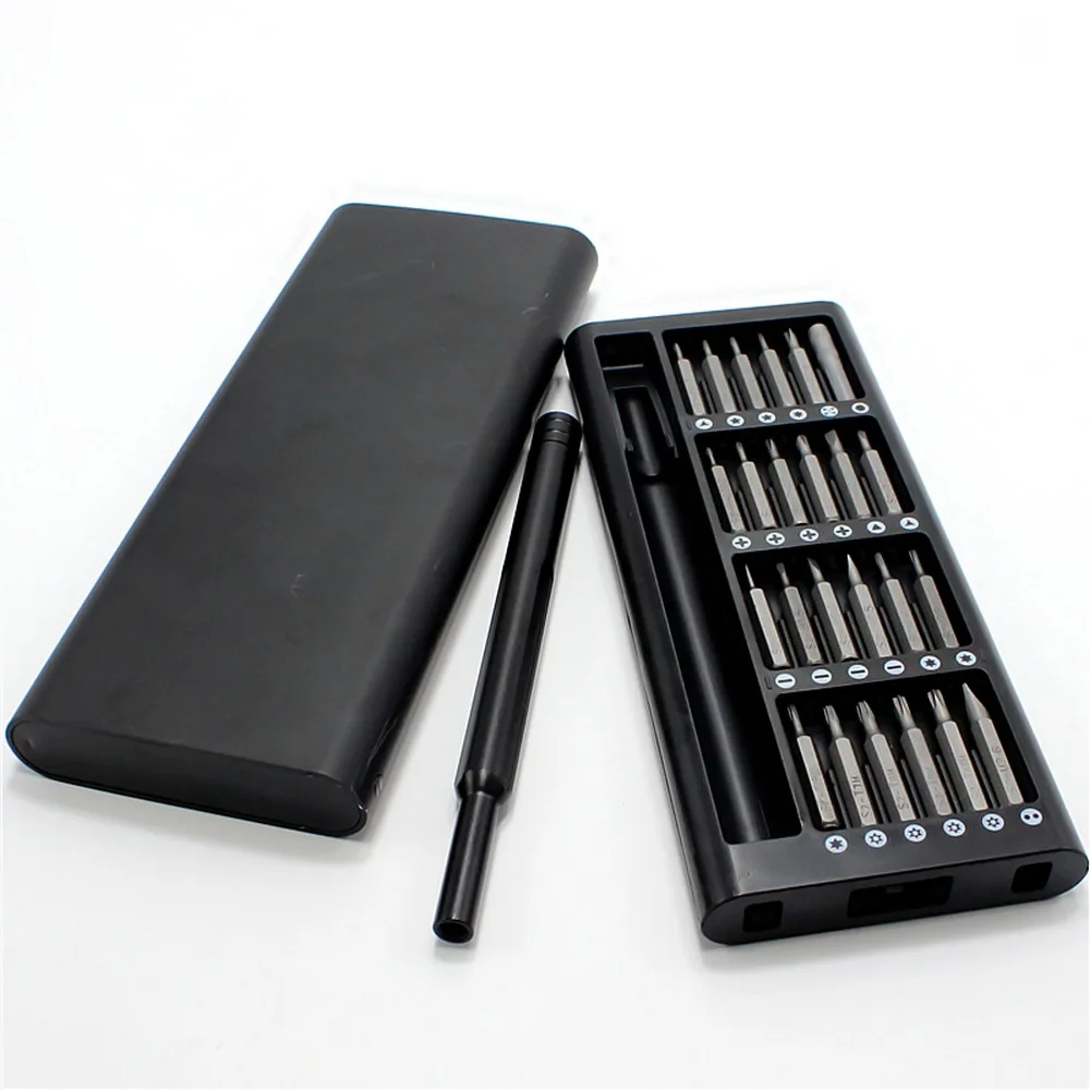 24 В 1 Прецизионная отвертка набор магнитных мини отверток биты для ремонта