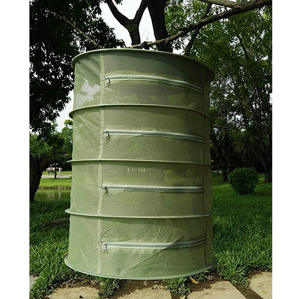 Складная сушильная сетка для трав сетчатый поднос наружного/внутреннего сада