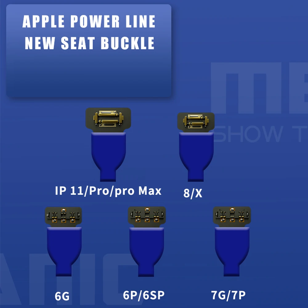 Контрольный кабель блока питания MECHANIC IOS/Android для iPhone 6/7/8/X/XS MAX/11/11Pro Samsung Huawei Oppo Xiao |